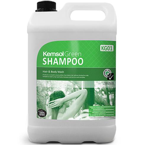 Kemsol Green Shampoo Hair & Body Wash 5L
