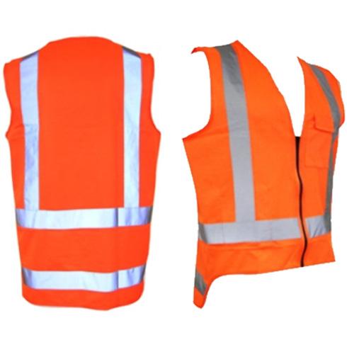 Hi-Vis Safety Vest Orange M