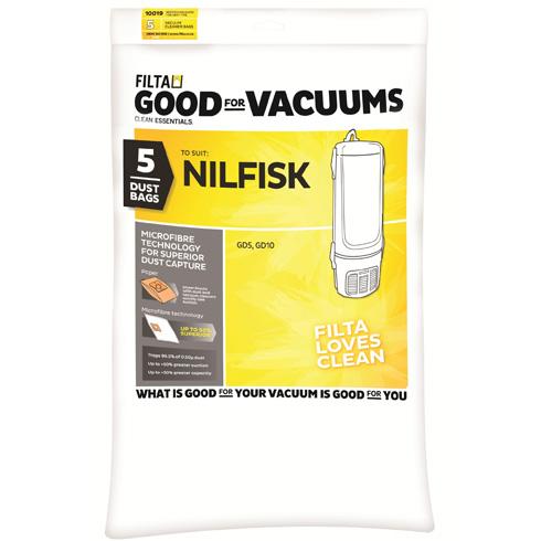 Nilfisk GD5 Vacuum Bags Pkt/5