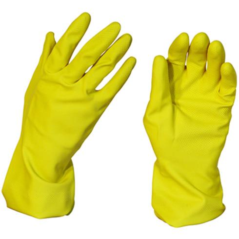 Gloves Household Yellow Large PAIR