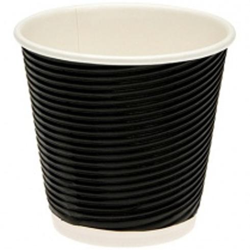 Coffee Cups Black Twist 8oz (240ml) ctn/500