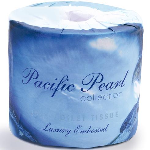 PH Pacific 3ply Pearl Toilet Rolls Wrapped ctn/48 (P3250)