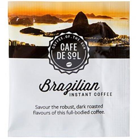 Cafe de Sol Brazilian Freeze-Dried Coffee Satchets ctn/500
