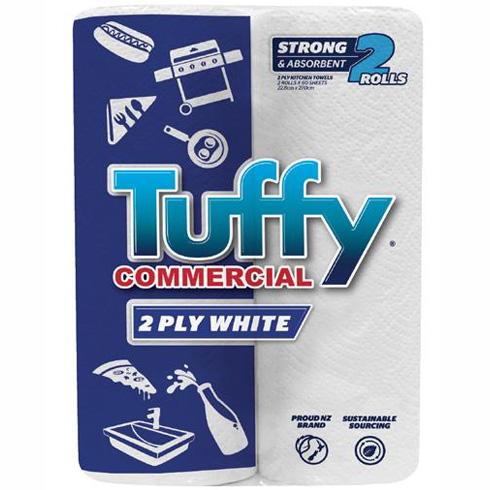 Tuffy Commercial 2ply Twin-Pack Paper Towels Bale/18