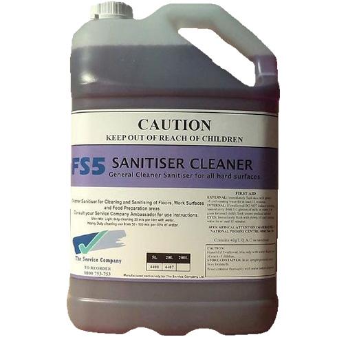 FS5 Sanitiser Cleaner 5L