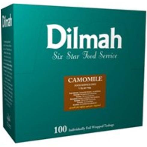 Dilmah Enveloped Camomile Tea Bags 100s