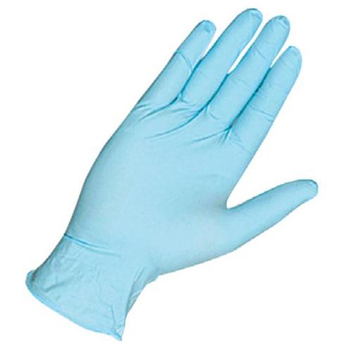 Gloves Nitrile Blue Powder Free Medium pkt/100