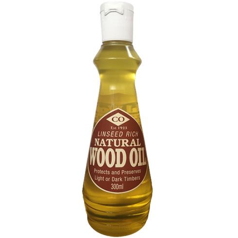 Natural Wood Oil Flip Top 300ml