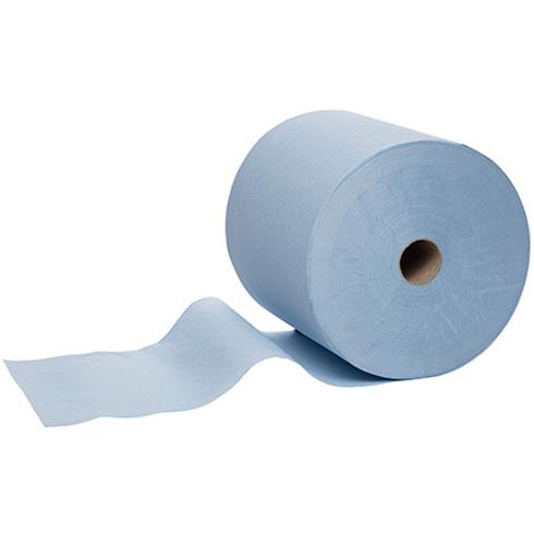 KC Scott 1ply Hard Roll Blue Paper Towels Ctn/6