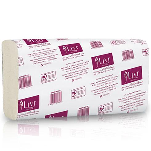 Livi Impressa 2ply Slimfold Paper Towel Ctn/16 (3350)