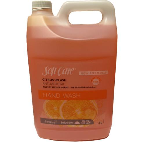 Soft Care Citrus Splash Anti-Bac Handwash 5L