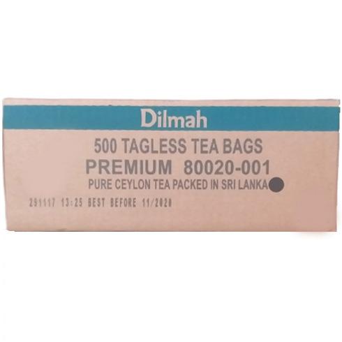 Dilmah Premium Tagless Teabags ctn/500