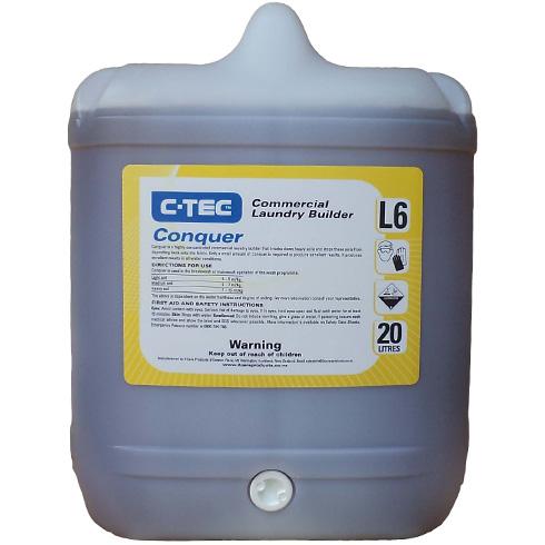 C-Tec Conquer Alkaline/Break Laundry Liquid 20L