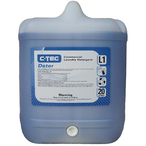 C-Tec Deter Comercial Laundry Liquid 20L