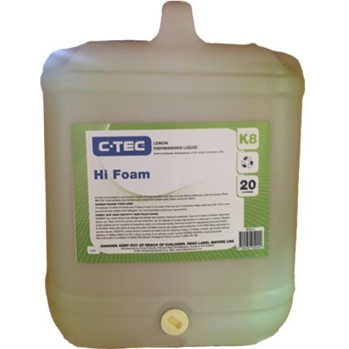 C-Tec Hi Foam Manual Detergent 20L