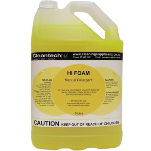 Cleantech Tauranga Hi Foam Detergent 5L