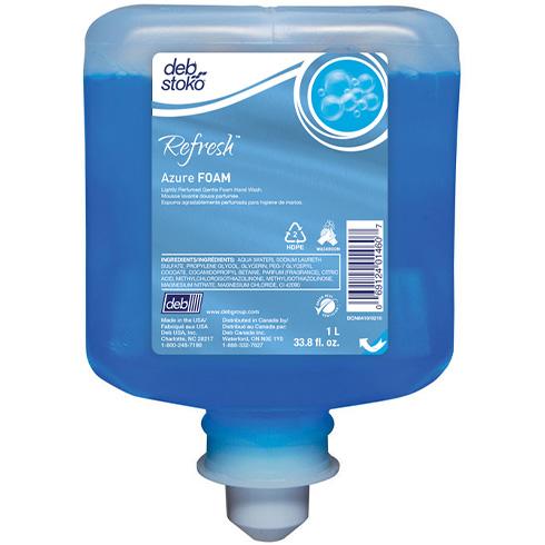 Deb Refresh Azure Foam Soap 1L Cartridge