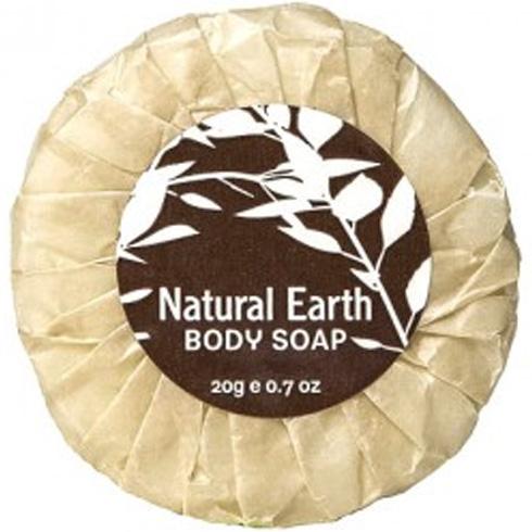 Natural Earth Pleatwrapped Soap 20gm Ctn/375