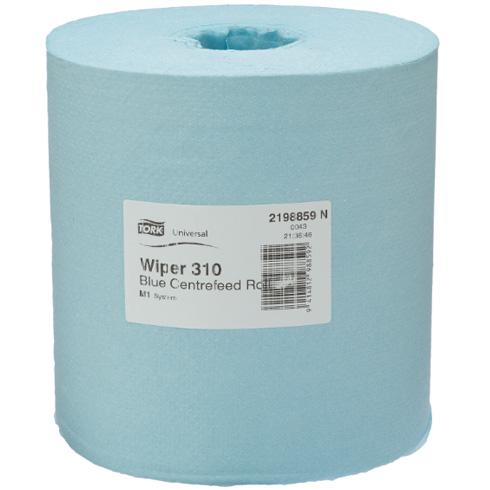 Tork M2 Basic 1ply Centrefeed Blue Paper Towel Rolls Ctn/6 (2198859)