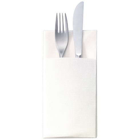 Tork 1ply Textile Feel Cutlery Pocket Napkins White Ctn/2 (2311273)