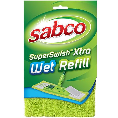 Sabco Super Swish Xtra Microfibre Wet Refill Pad EACH