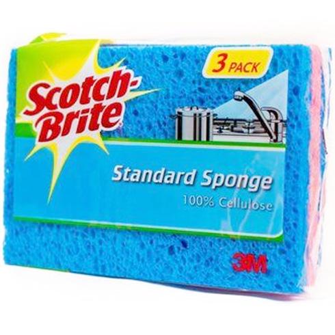 3M Scotch Brite Triple Sponge Pack/3