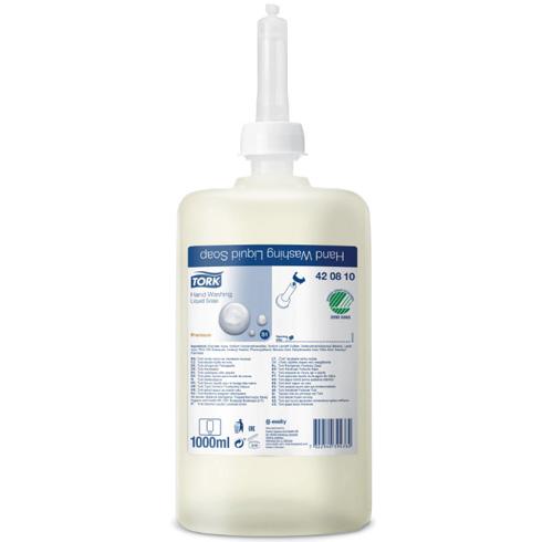 Tork S1 Extra Hygiene Liquid Soap 1L Cartridge (420810)