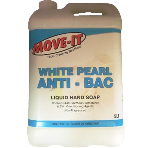 White Pearl Anti-bac Liquid Soap 5L