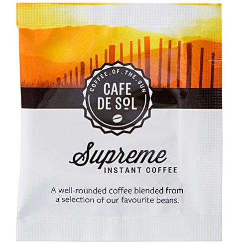Healtthpak Cafe de Sol Supreme Freeze-Dried Coffee Sachets ctn/500
