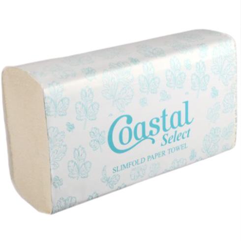 Coastal Slimline Paper Towels ctn/20