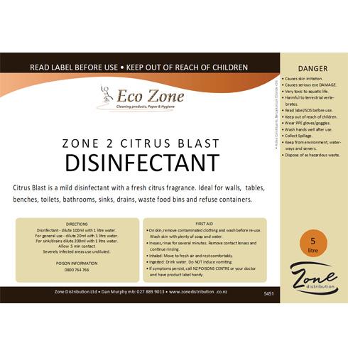 EZ Zone 2 Citrus Blast (procitrus) 5L