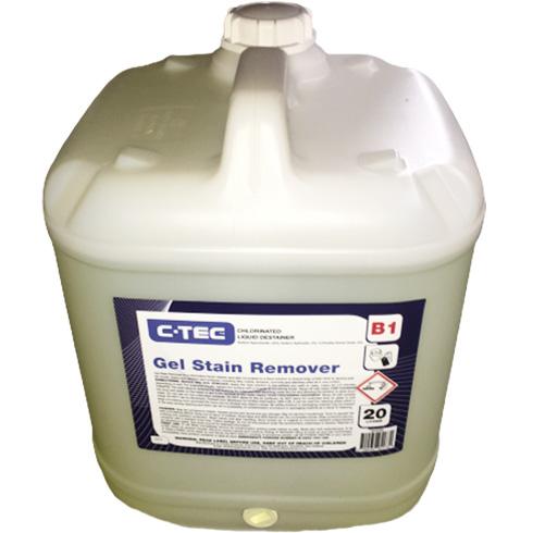 C-Tec Gel Stain Remover (Thickened Bleach) 20L