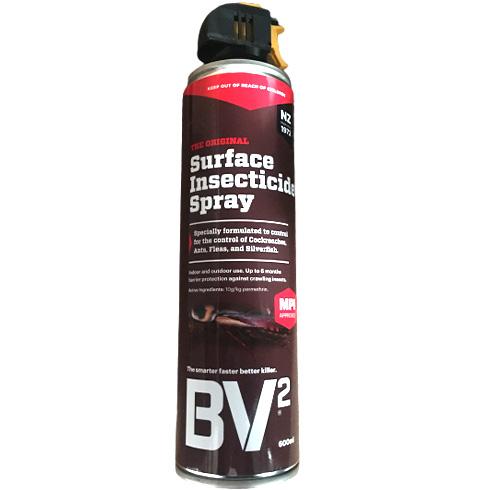 BV2 Commercial Surface Insecticide Spray 600ml