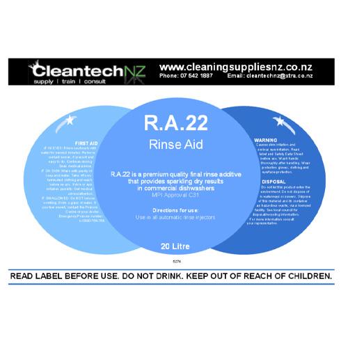 Cleantech Tauranga RA22 20L