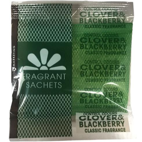 Fragrant Sachets Clover & Blackberry Each