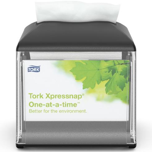 Tork N10 Xpressnap Cafe Napkin Dispenser Black