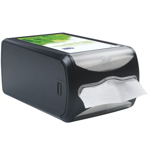 Tork N4 Xpressnap Counter Napkin Dispenser Black